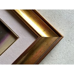 QUADRO DIPINTO OLIO TELA Luciano Lutring  NATURA MORTA VASO BOUQUET FIORI 1992