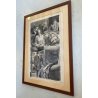 TAVOLA N. 10 V. Novelle ORIGINALE ILLUSTRAZIONE TEMPERA Enzo Magni (Ingam)  1950