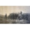 ANTICA STAMPA INCISIONE Avant L' Attaque (Le matin) MILITARIA GOUPIL PARIGI '800