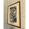 TAVOLA N. 5 V. Novelle ORIGINALE ILLUSTRAZIONE TEMPERA Enzo Magni (Ingam)  1950