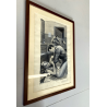 TAVOLA N. 46 V. Novelle ORIGINALE ILLUSTRAZIONE TEMPERA Enzo Magni (Ingam)  1949