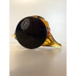 RARA SCULTURA LUMACA Archimede Seguso SNAIL VETRO Murano AMBRA  10,5 cm/h'