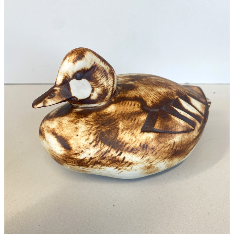 FIGURINA ANATRA GRES DESIGN Paul Hoff Gustavsberg VINTAGE STONEWAR SWEDEN '70s