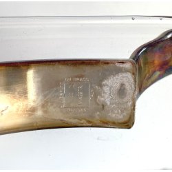 SECCHIELLO GHIACCIO VETRO GLACETTE VINTAGE ICE BUCKET PINZE METALLO ARGENTATO