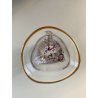 PICCOLO VASO VETRO BOHEMIA Loetz  DECORO IRIDESCENTE PASTA DI VETRO ART NOUVEAU
