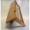 APPENDIABITI PARETE DESIGN LEGNO ATTACCAPANNI con CAPPELLIERA MIDCENTURY ITALY