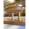 APPENDIABITI PARETE DESIGN LEGNO ATTACCAPANNI con CAPPELLIERA MIDCENTURY ITALY