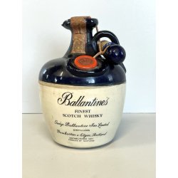 sigillata BOTTIGLIA CERAMICA BALLANTINES scotch whisky anni '70 COLLEZIONISMO