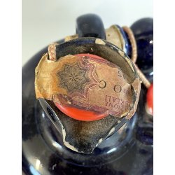 sigillata BOTTIGLIA CERAMICA BALLANTINES scotch whisky anni '70 COLLEZIONISMO
