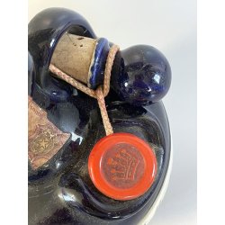sigillata BOTTIGLIA CERAMICA BALLANTINES scotch whisky anni '70 COLLEZIONISMO