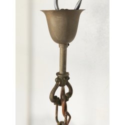LAMPADARIO TRONCHI CANNE VETRO Murano Rosa Attr. VENINI anni 60 GLASS CHANDELIER