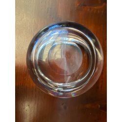 BOWL SVUOTATASCHE VINTAGE bleikristall DESIGN Rosenthal STUDIO-LINE ø 12,5 cm