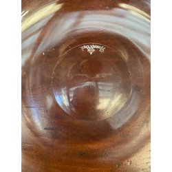 BOWL SVUOTATASCHE VINTAGE bleikristall DESIGN Rosenthal STUDIO-LINE ø 12,5 cm