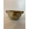 ANTICO MORTAIO MARMO FARMACIA ERBORISTERIA CUCINA  ø 19x9,5cm/h EPOCA '700