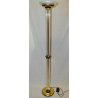 LAMPADA TERRA PLEXIGLASS OTTONE 1960 DESIGN STILE Romeo Rega VINTAGE FLOOR LAMP