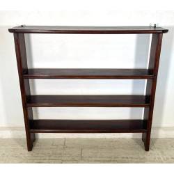 ANTICA PIATTAIA ETAGERE legno PIOPPO EPOCA '800 MOBILE libreria ALZATA mensole