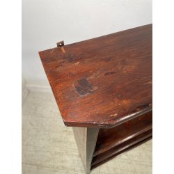 ANTICA PIATTAIA ETAGERE legno PIOPPO EPOCA '800 MOBILE libreria ALZATA mensole