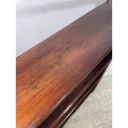 ANTICA PIATTAIA ETAGERE legno PIOPPO EPOCA '800 MOBILE libreria ALZATA mensole