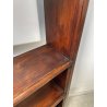 ANTICA PIATTAIA ETAGERE legno PIOPPO EPOCA '800 MOBILE libreria ALZATA mensole