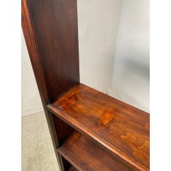 ANTICA PIATTAIA ETAGERE legno PIOPPO EPOCA '800 MOBILE libreria ALZATA mensole