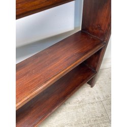 ANTICA PIATTAIA ETAGERE legno PIOPPO EPOCA '800 MOBILE libreria ALZATA mensole