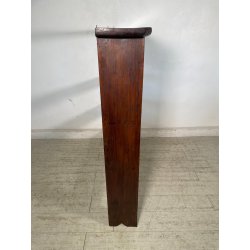 ANTICA PIATTAIA ETAGERE legno PIOPPO EPOCA '800 MOBILE libreria ALZATA mensole