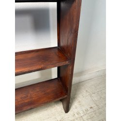 ANTICA PIATTAIA ETAGERE legno PIOPPO EPOCA '800 MOBILE libreria ALZATA mensole