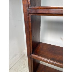 ANTICA PIATTAIA ETAGERE legno PIOPPO EPOCA '800 MOBILE libreria ALZATA mensole
