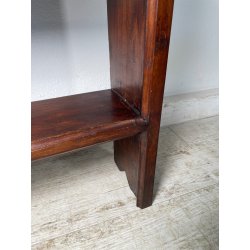 ANTICA PIATTAIA ETAGERE legno PIOPPO EPOCA '800 MOBILE libreria ALZATA mensole