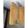 COPPIA SEDIE VINTAGE WILLY RIZZO ALCANTARA METALLO CROMATO DORATO 1970 DESIGN
