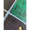RARO DISEGNO TECNICA MISTA CARTONE Jean Leppien GEOMETRICO ASTRATTO Bauhaus '900