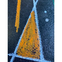 RARO DISEGNO TECNICA MISTA CARTONE Jean Leppien GEOMETRICO ASTRATTO Bauhaus '900