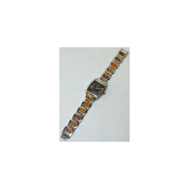 OROLOGIO POLSO di FORMA LUSSO Alviero Martini 1 Classe VINTAGE OLD WATCH data