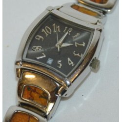 OROLOGIO POLSO di FORMA LUSSO Alviero Martini 1 Classe VINTAGE OLD WATCH data