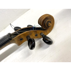 ANTICO VIOLINO da STUDIO COPPIA ARCHETTI CUSTODIA LEGNO DA RESTAURARE META' 900