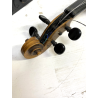 ANTICO VIOLINO da STUDIO COPPIA ARCHETTI CUSTODIA LEGNO DA RESTAURARE META' 900