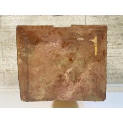 ANTICO TABERNACOLO LIGNEO SCOLPITO LACCATO VERDE CHERUBINI DORATI BAROCCO XVII