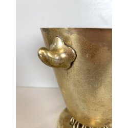 COPPA PORTA GHIACCIO ICE BUCKET DESIGN ATTR Gio Ponti CASA e GIARDINO OTTONE '40
