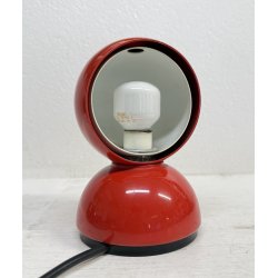 ABATJOUR DESIGN Eclisse Artemide Vico Magistretti LAMPADA TAVOLO ROSSA VINTAGE