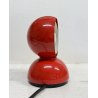 ABATJOUR DESIGN Eclisse Artemide Vico Magistretti LAMPADA TAVOLO ROSSA VINTAGE