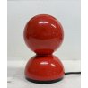 ABATJOUR DESIGN Eclisse Artemide Vico Magistretti LAMPADA TAVOLO ROSSA VINTAGE