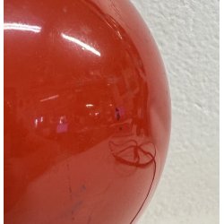 ABATJOUR DESIGN Eclisse Artemide Vico Magistretti LAMPADA TAVOLO ROSSA VINTAGE