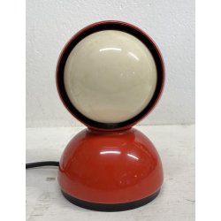 ABATJOUR DESIGN Eclisse Artemide Vico Magistretti LAMPADA TAVOLO ROSSA VINTAGE