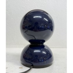 ABATJOUR DESIGN Eclisse Artemide Vico Magistretti LAMPADA TAVOLO BLU VINTAGE