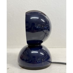 ABATJOUR DESIGN Eclisse Artemide Vico Magistretti LAMPADA TAVOLO BLU VINTAGE