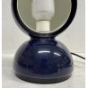 ABATJOUR DESIGN Eclisse Artemide Vico Magistretti LAMPADA TAVOLO BLU VINTAGE