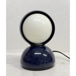 ABATJOUR DESIGN Eclisse Artemide Vico Magistretti LAMPADA TAVOLO BLU VINTAGE
