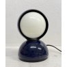 ABATJOUR DESIGN Eclisse Artemide Vico Magistretti LAMPADA TAVOLO BLU VINTAGE