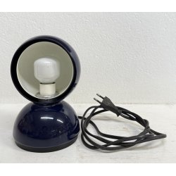 ABATJOUR DESIGN Eclisse Artemide Vico Magistretti LAMPADA TAVOLO BLU VINTAGE