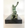 SCULTURA BRONZO "Le Cabinet Antropomorphique" SALVATOR DALI' SURREALISMO RIPROD.